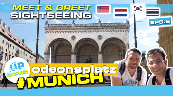 Munich Sightseeing Odeonsplatz Image